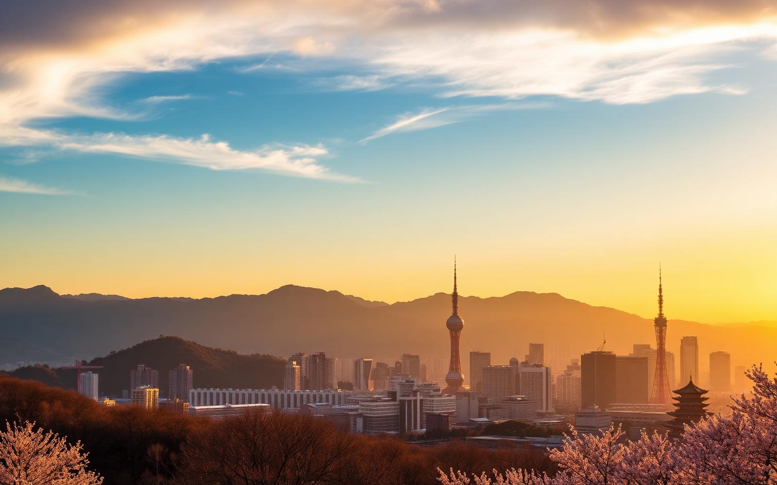 South Korea landscape